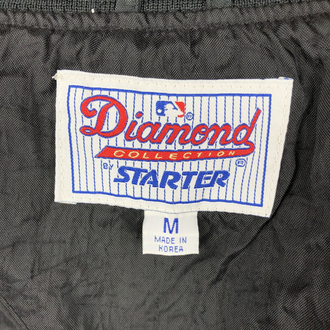 90'S Starter Baltimore Orioles Nylon Stadium Jacket, Men's Size Medium, Vintage Polyurethane Coated Nylon black type Vintage Second Hand