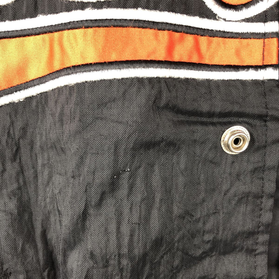 90'S Starter Baltimore Orioles Nylon Stadium Jacket, Men's Size Medium, Vintage Polyurethane Coated Nylon black type Vintage Second Hand