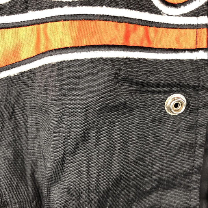 90'S Starter Baltimore Orioles Nylon Stadium Jacket, Men's Size Medium, Vintage Polyurethane Coated Nylon black type Vintage Second Hand