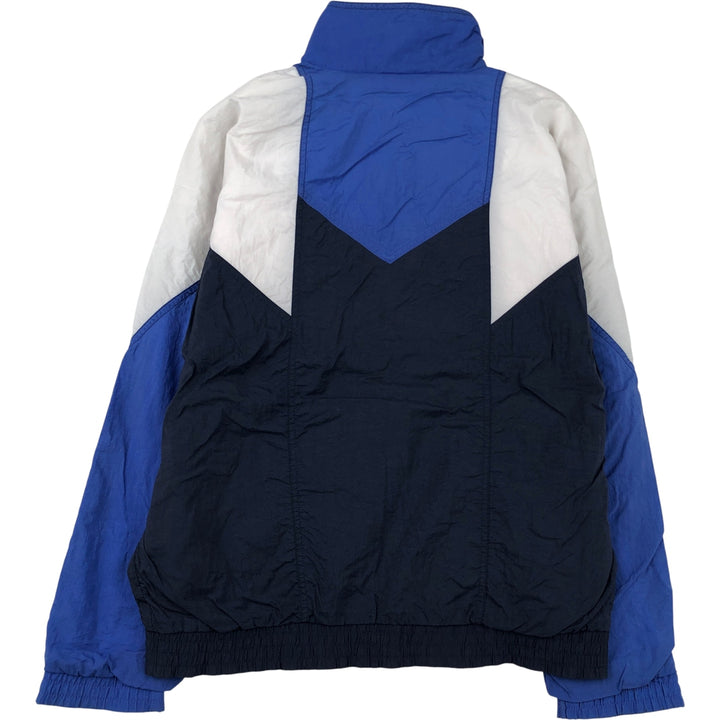80'S Adidas Nylon Jacket, Men's M Size, Vintage polyamide blue type Vintage Second Hand