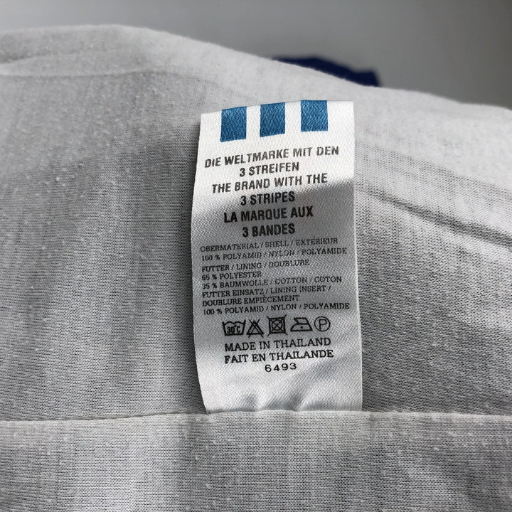 80'S Adidas Nylon Jacket, Men's M Size, Vintage polyamide blue type Vintage Second Hand
