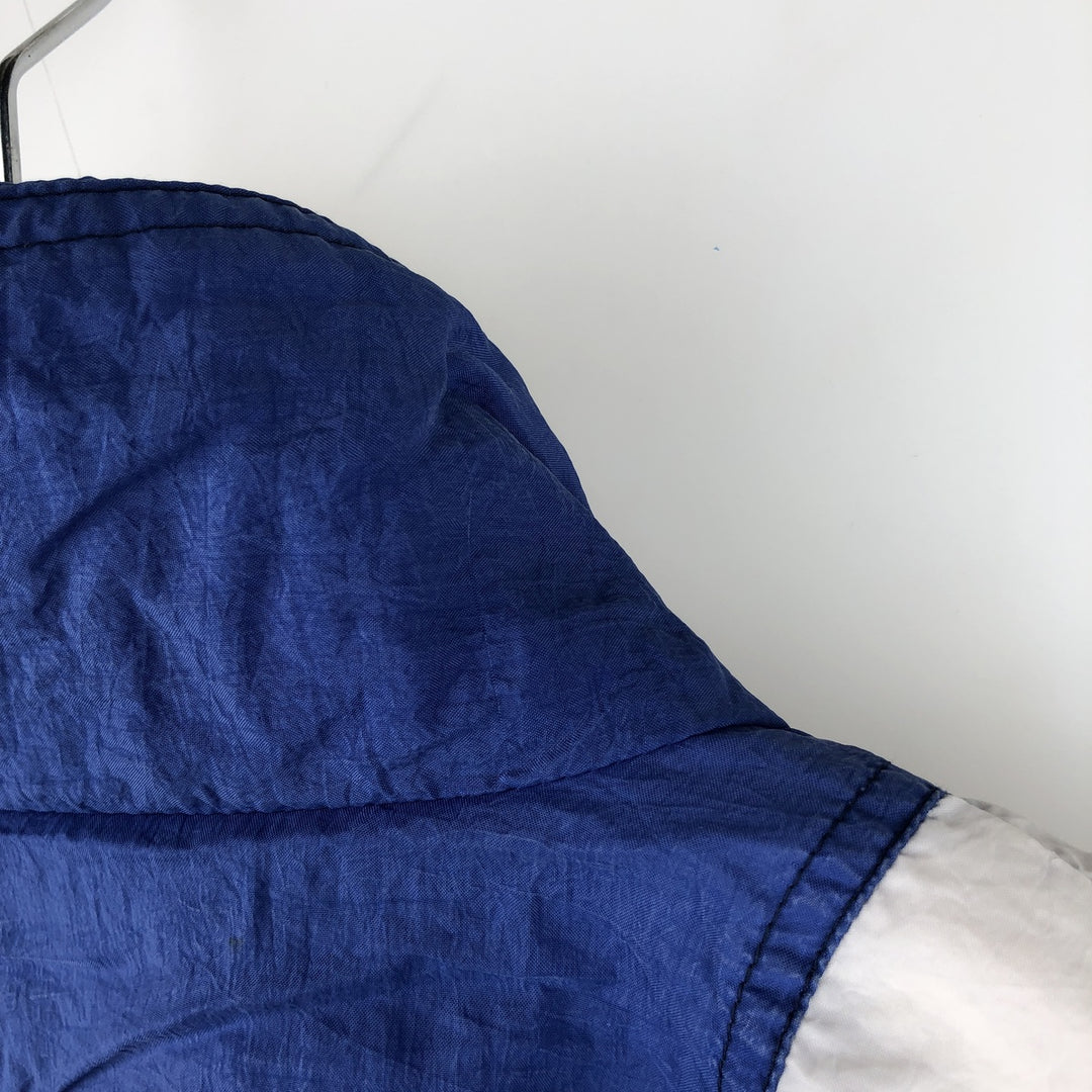 80'S Adidas Nylon Jacket, Men's M Size, Vintage polyamide blue type Vintage Second Hand