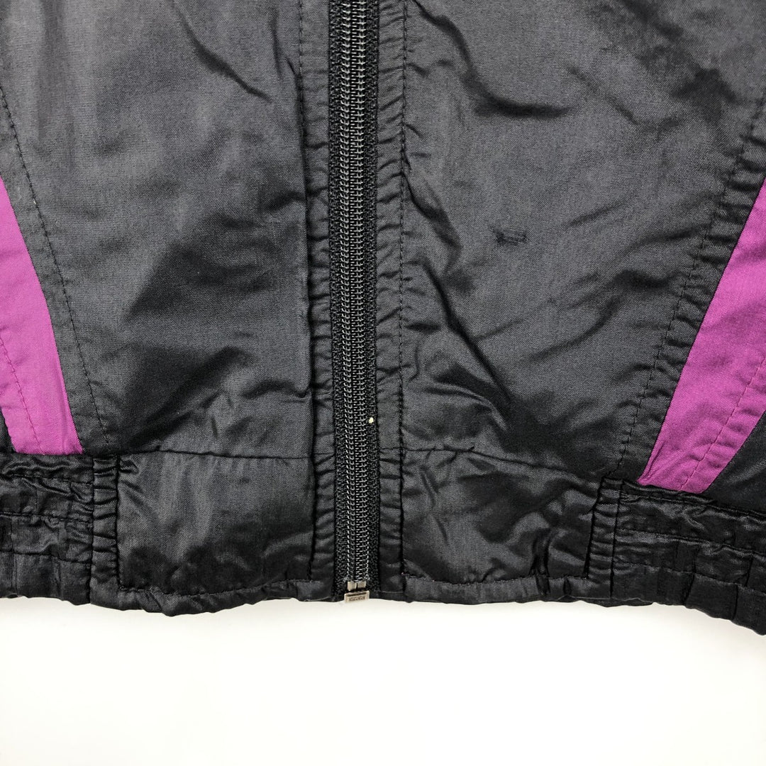 80'S Adidas Nylon Jacket, Men's M Size, Vintage polyamide black type Vintage Second Hand