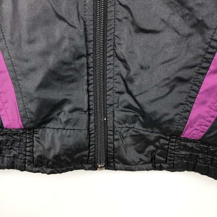 80'S Adidas Nylon Jacket, Men's M Size, Vintage polyamide black type Vintage Second Hand