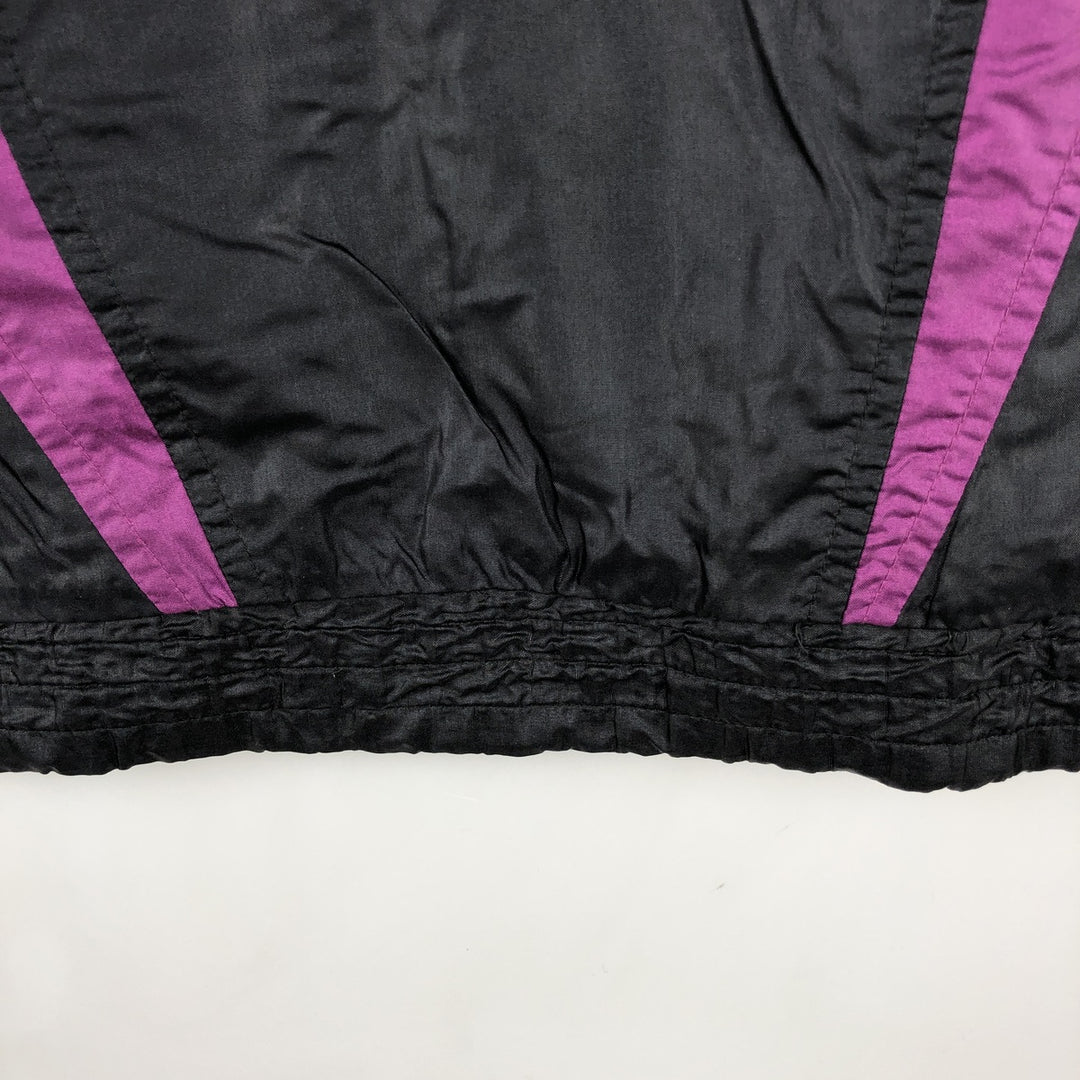 80'S Adidas Nylon Jacket, Men's M Size, Vintage polyamide black type Vintage Second Hand