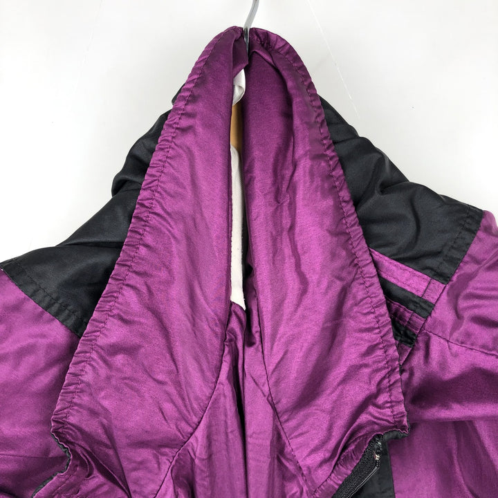 80'S Adidas Nylon Jacket, Men's M Size, Vintage polyamide black type Vintage Second Hand