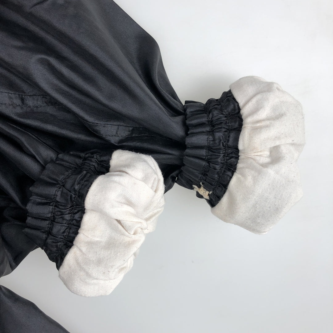 80'S Adidas Nylon Jacket, Men's M Size, Vintage polyamide black type Vintage Second Hand