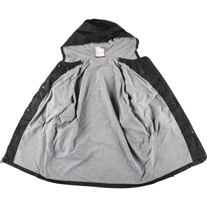 90s-00'S Adidas nylon hoodie, men's size L Nylon black type Vintage Second Hand