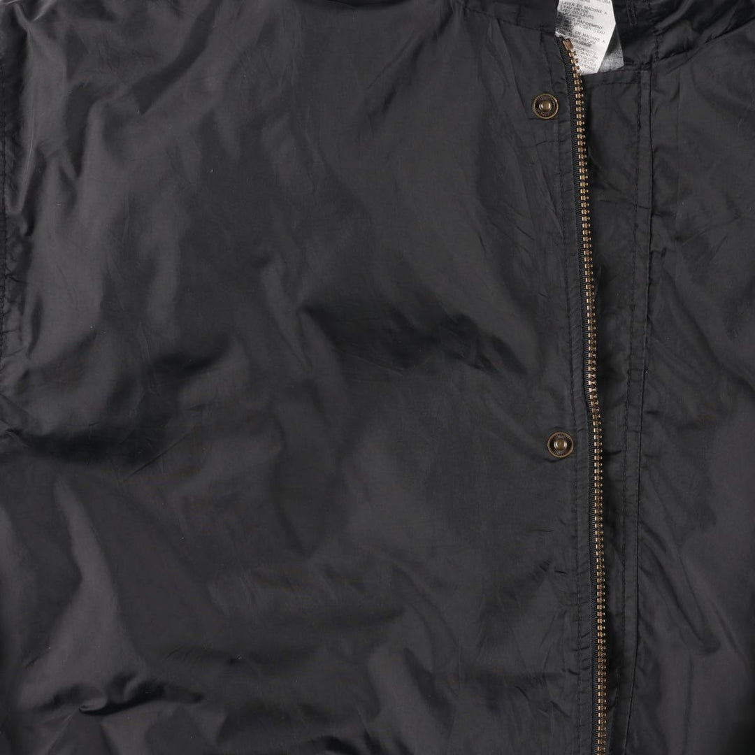 90s-00'S Adidas nylon hoodie, men's size L Nylon black type Vintage Second Hand