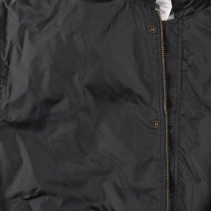90s-00'S Adidas nylon hoodie, men's size L Nylon black type Vintage Second Hand