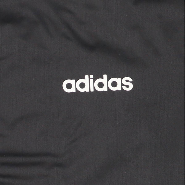 Vintage 80s-90'S Adidas nylon hoodie, size S, men's Nylon black type Vintage Second Hand