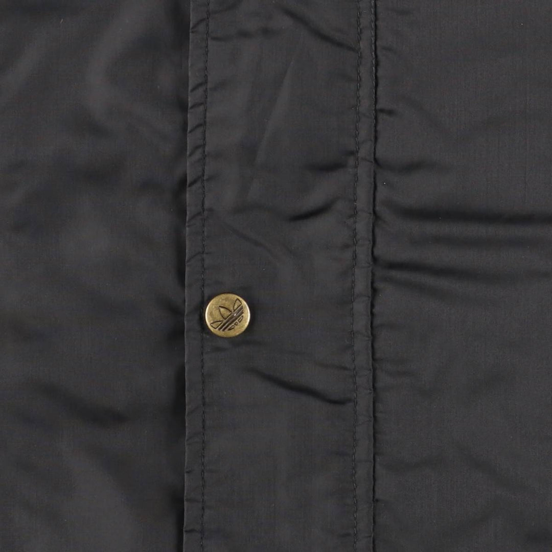 Vintage 80s-90'S Adidas nylon hoodie, size S, men's Nylon black type Vintage Second Hand