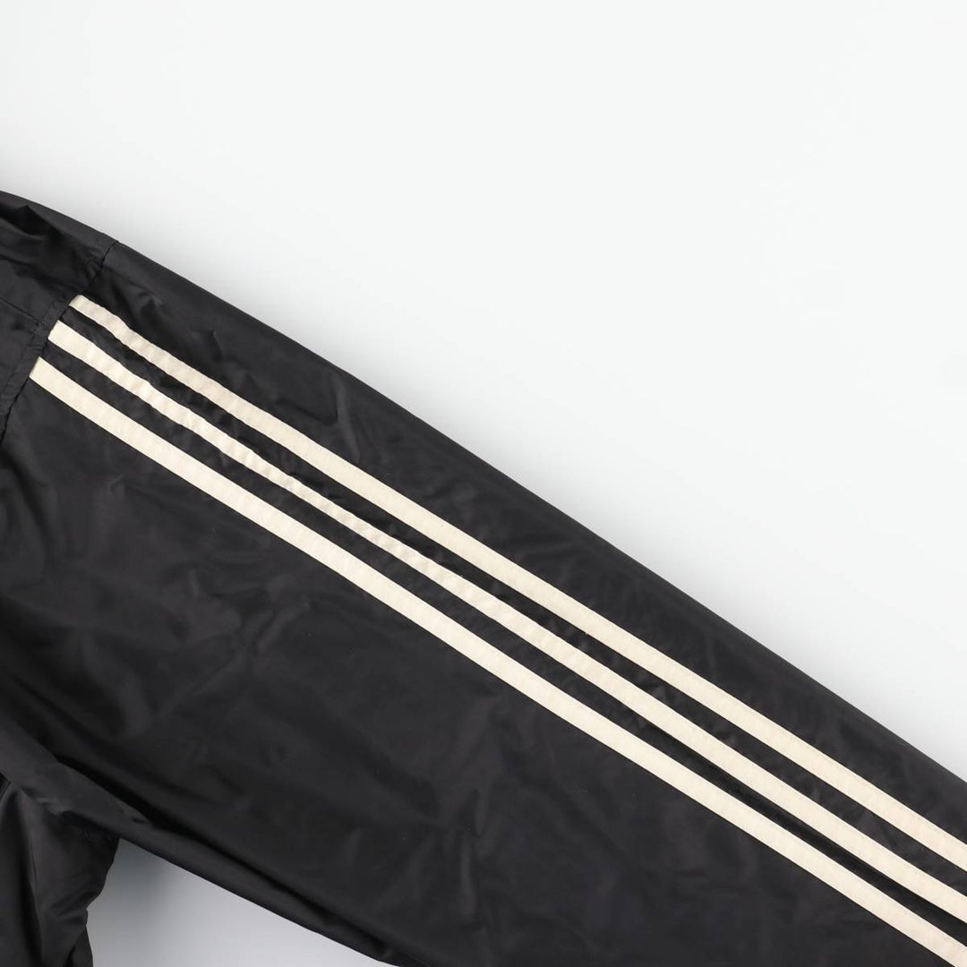 Vintage 80s-90'S Adidas nylon hoodie, size S, men's Nylon black type Vintage Second Hand