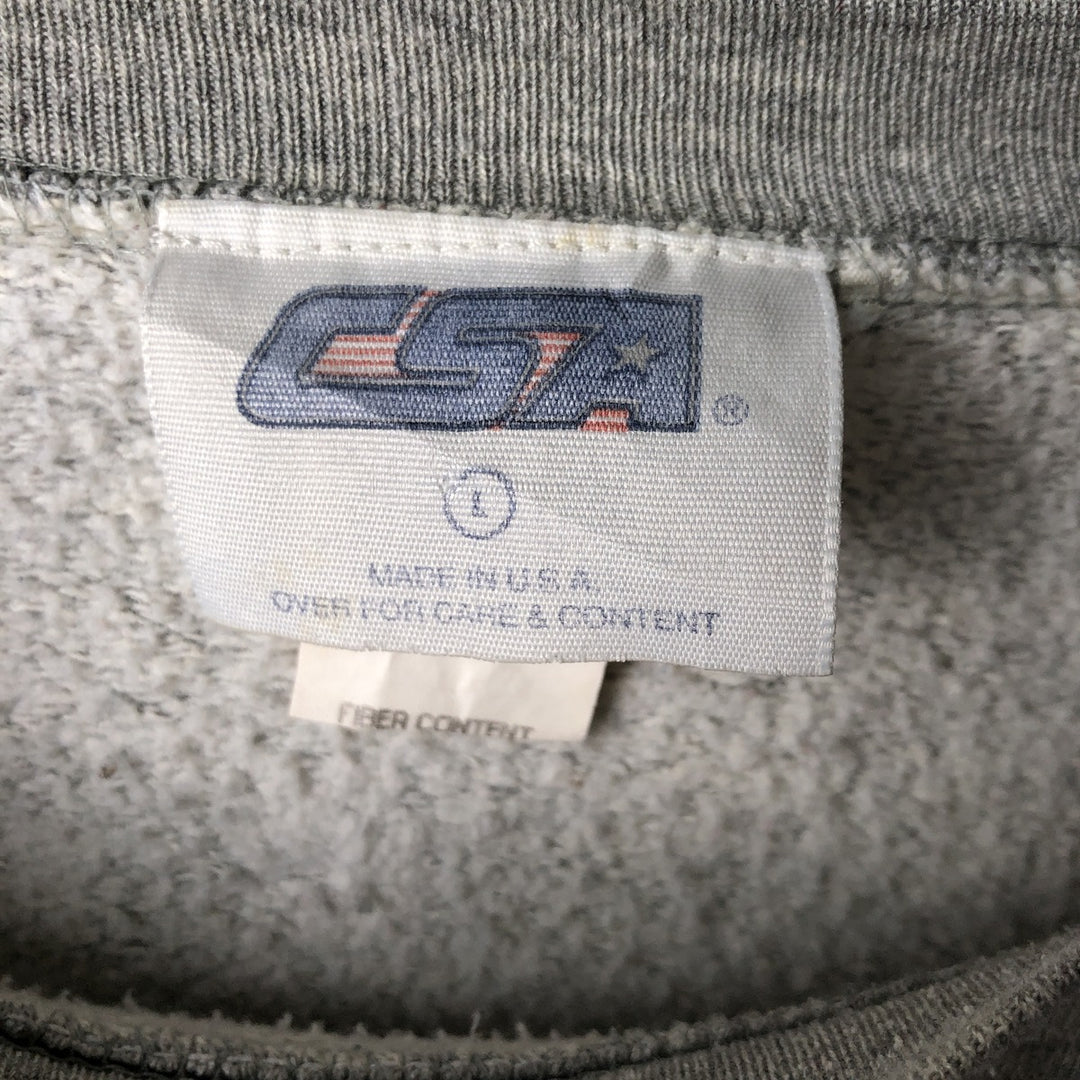 Vintage Ohio State CSA College Sweatshirt, Size L, Made in USA, Ohio State University. cotton gray type Vintage Second Hand