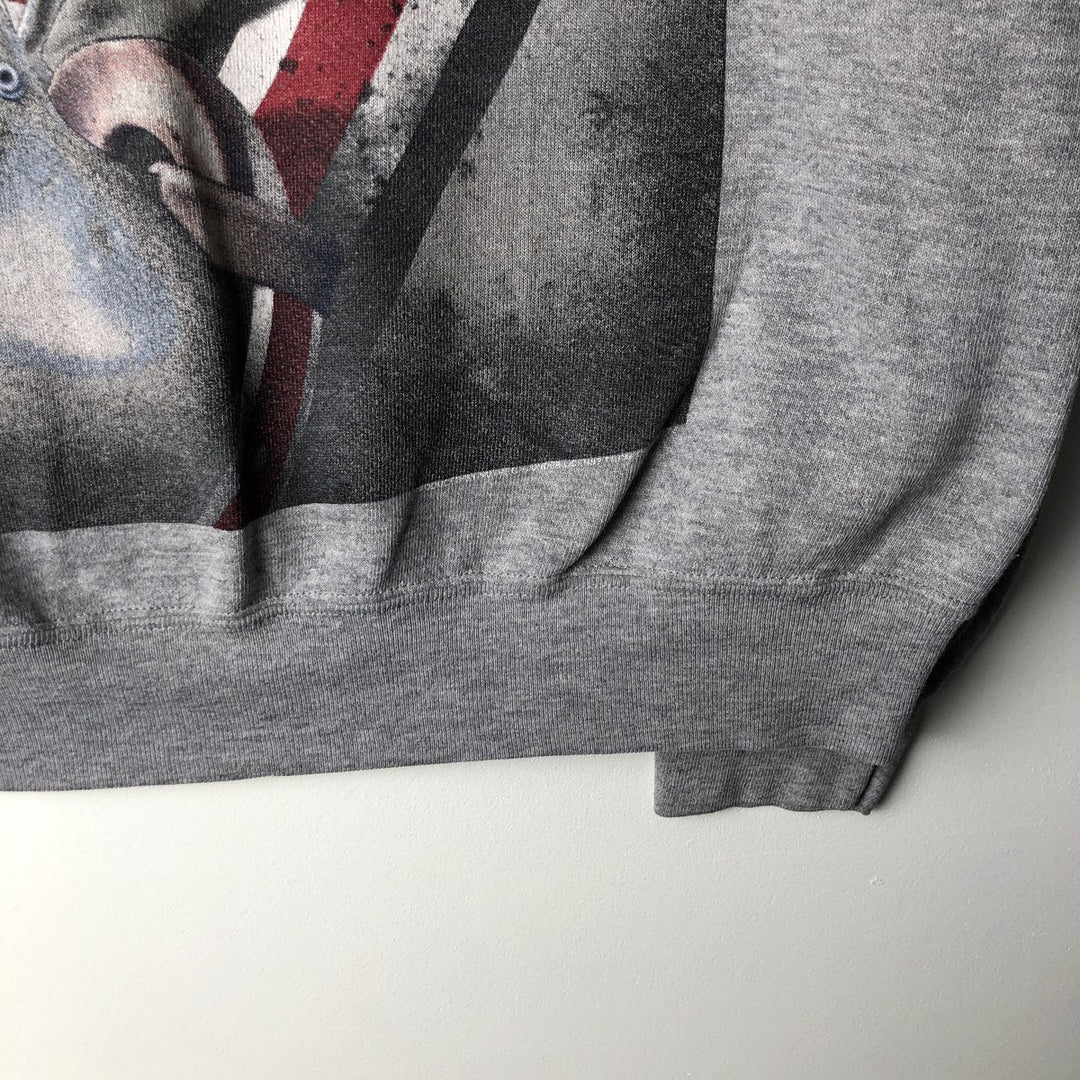Vintage Ohio State CSA College Sweatshirt, Size L, Made in USA, Ohio State University. cotton gray type Vintage Second Hand