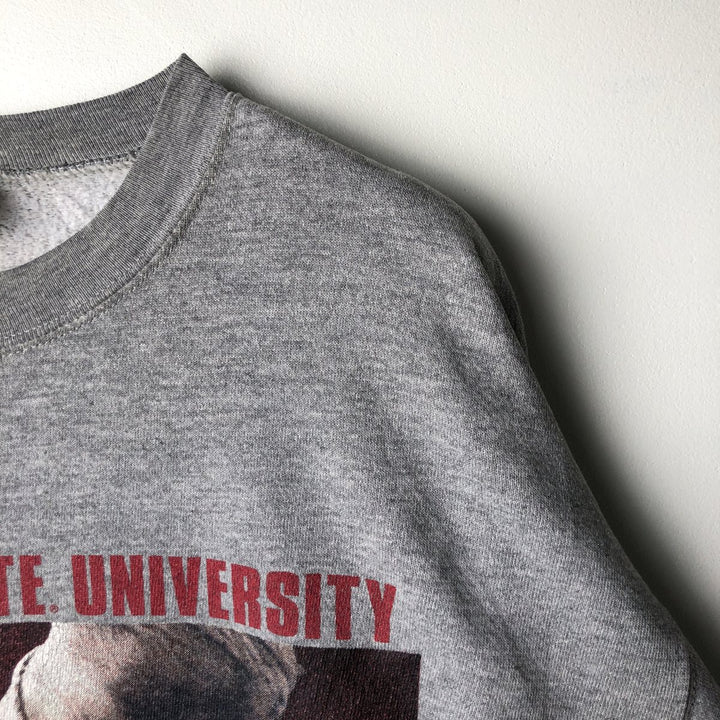 Vintage Ohio State CSA College Sweatshirt, Size L, Made in USA, Ohio State University. cotton gray type Vintage Second Hand
