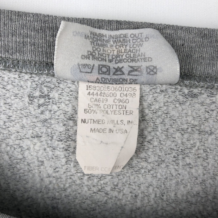 Vintage 90'S CSA Dallas Cowboys Print Sweatshirt, Made in USA, Men's Size XL cotton gray type Vintage Second Hand