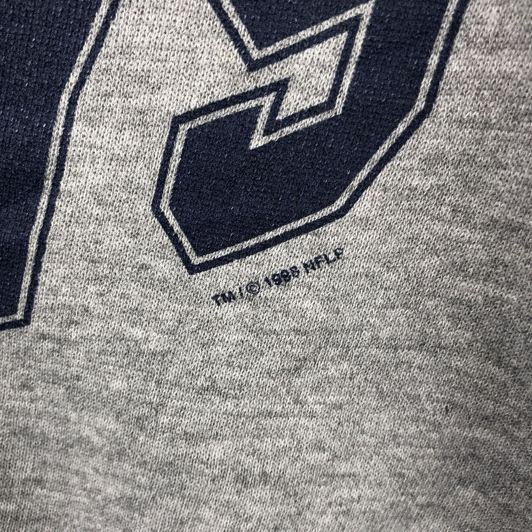 Vintage 90'S CSA Dallas Cowboys Print Sweatshirt, Made in USA, Men's Size XL cotton gray type Vintage Second Hand