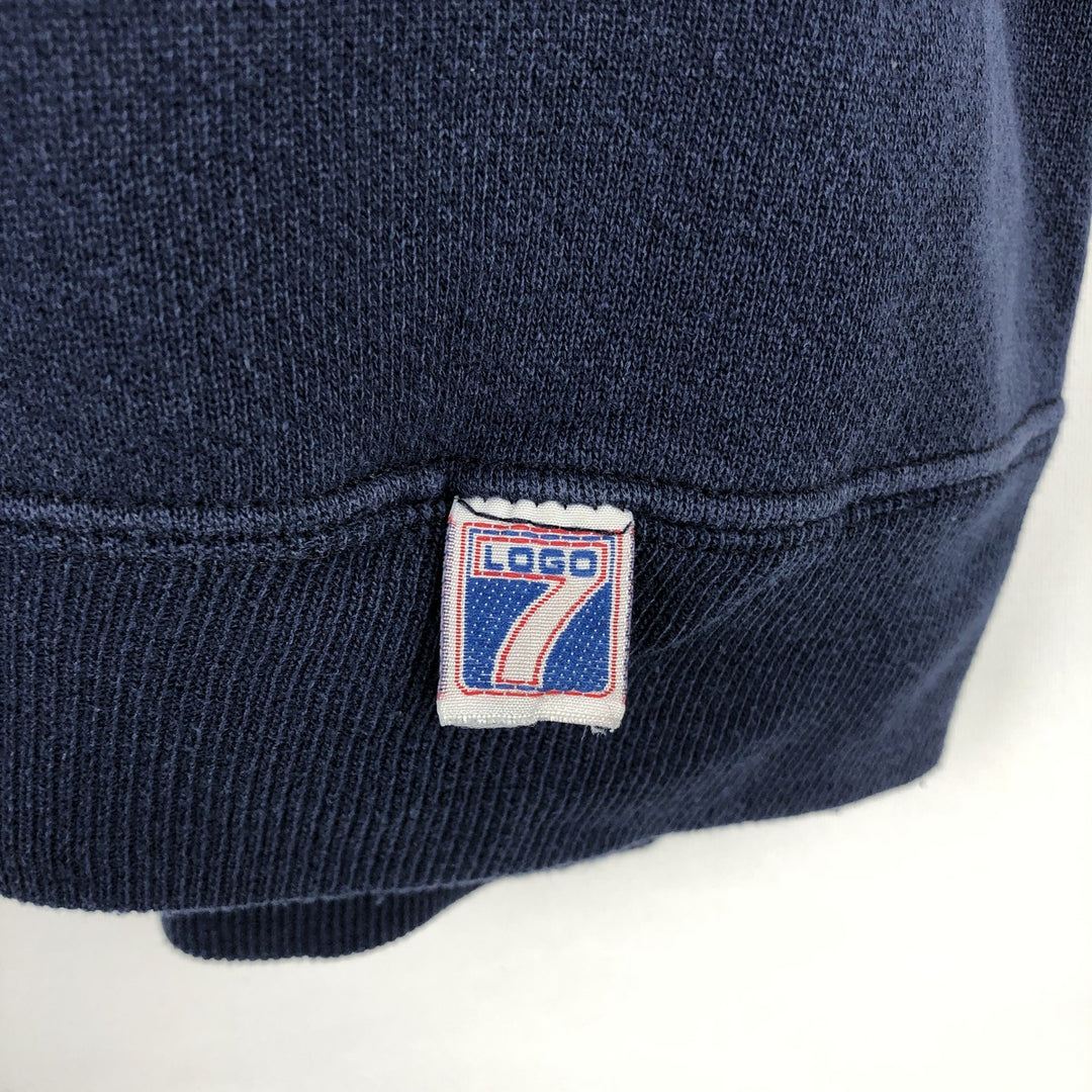 Vintage '90'S Logo Seven NFL Dallas Cowboys Print Sweatshirt, Men's XXL unclear navy blue type Vintage Second Hand