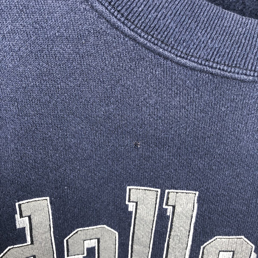 Vintage '90'S Logo Seven NFL Dallas Cowboys Print Sweatshirt, Men's XXL unclear navy blue type Vintage Second Hand
