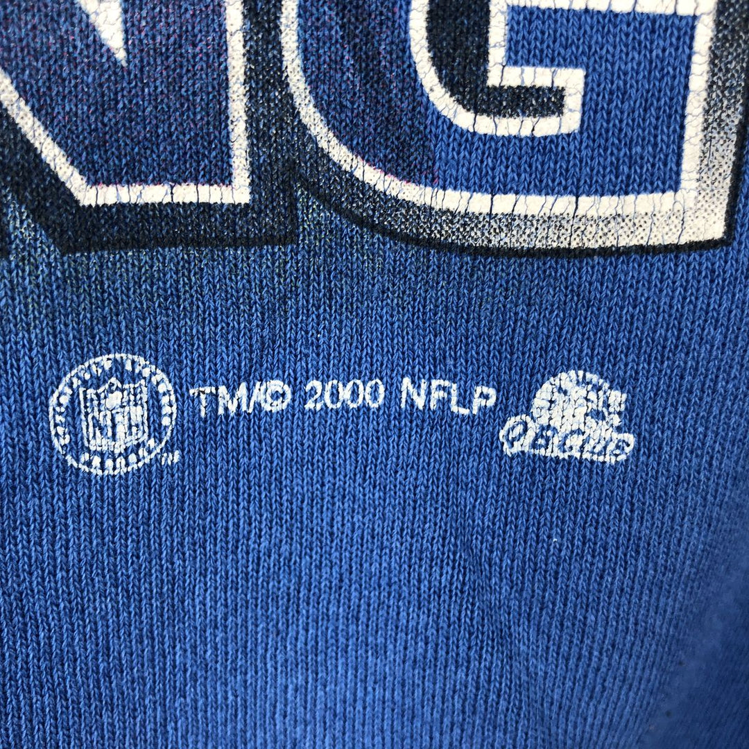 2000'S NFL Indianapolis Colts Print Sweatshirt, Men's XXL unclear blue type Vintage Second Hand