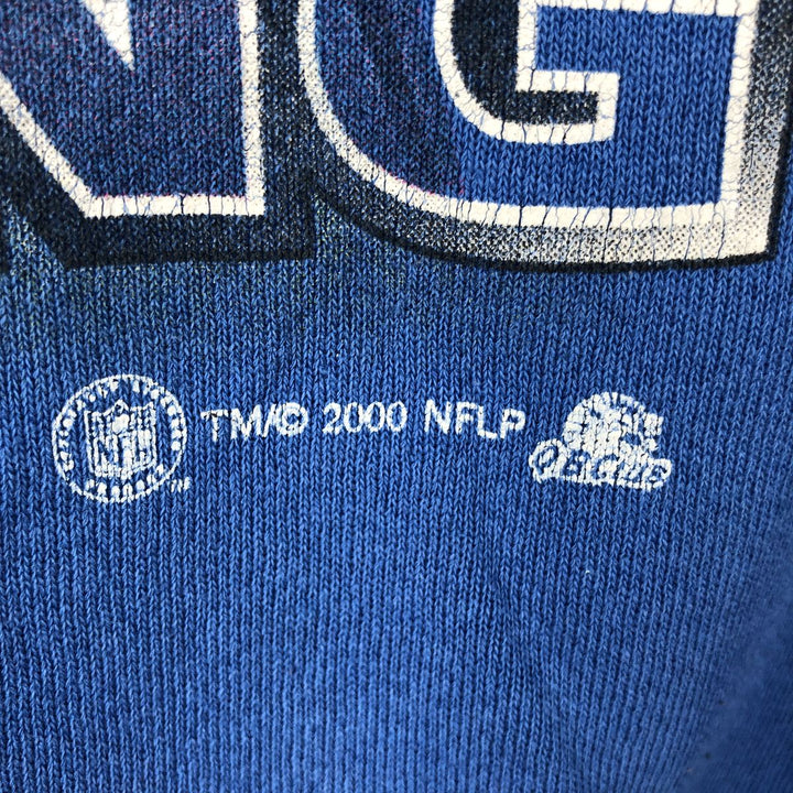 2000'S NFL Indianapolis Colts Print Sweatshirt, Men's XXL unclear blue type Vintage Second Hand