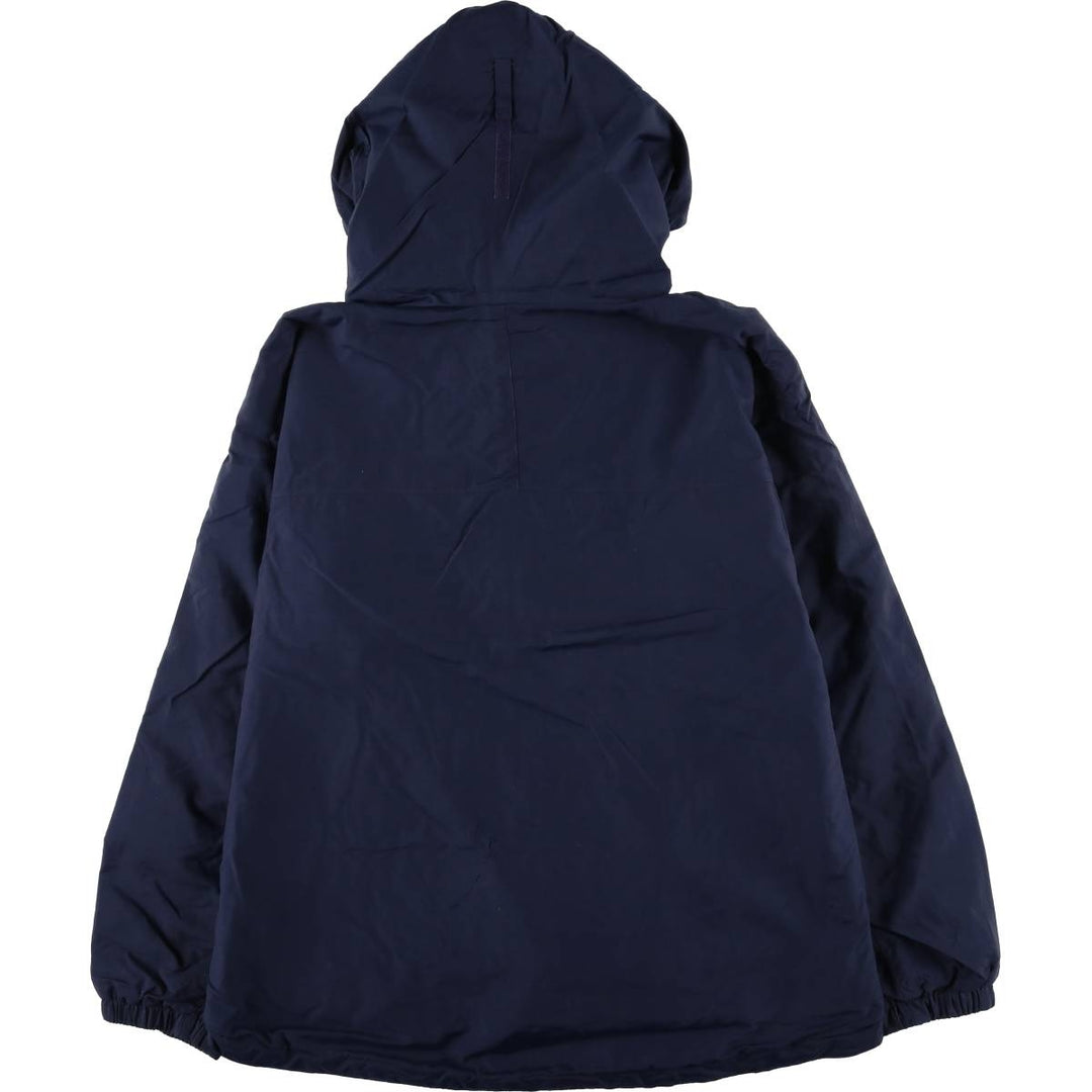 Eddie Bauer Mountain Parka Shell Jacket, Men's Size L Nylon navy blue type Vintage Second Hand