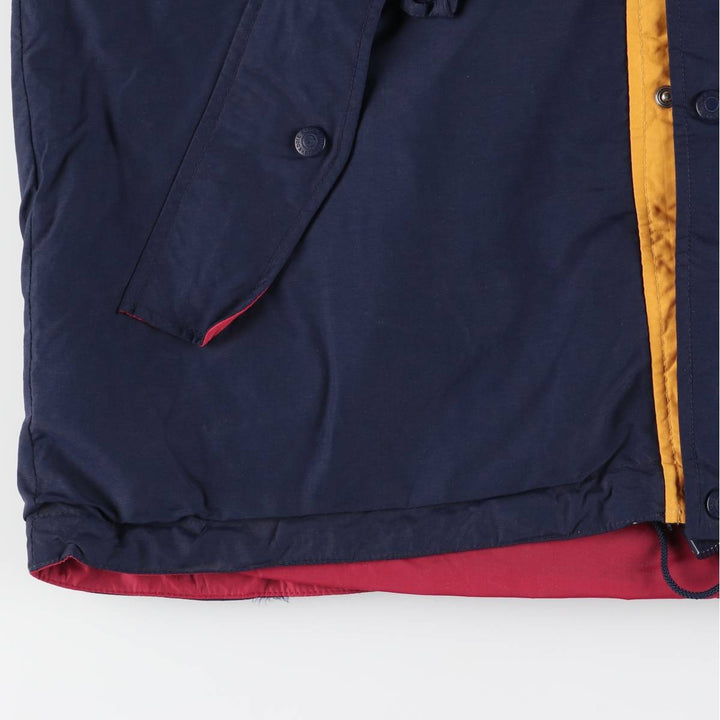 Eddie Bauer Mountain Parka Shell Jacket, Men's Size L Nylon navy blue type Vintage Second Hand
