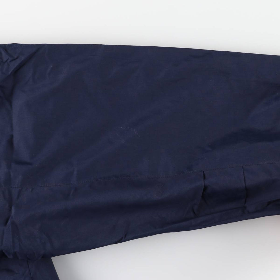 Eddie Bauer Mountain Parka Shell Jacket, Men's Size L Nylon navy blue type Vintage Second Hand