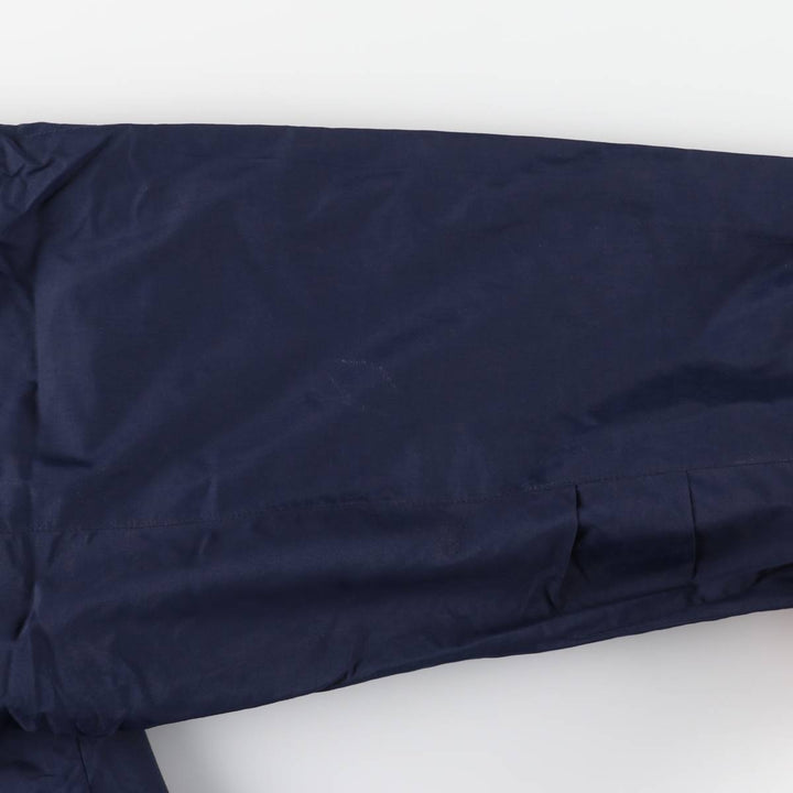 Eddie Bauer Mountain Parka Shell Jacket, Men's Size L Nylon navy blue type Vintage Second Hand