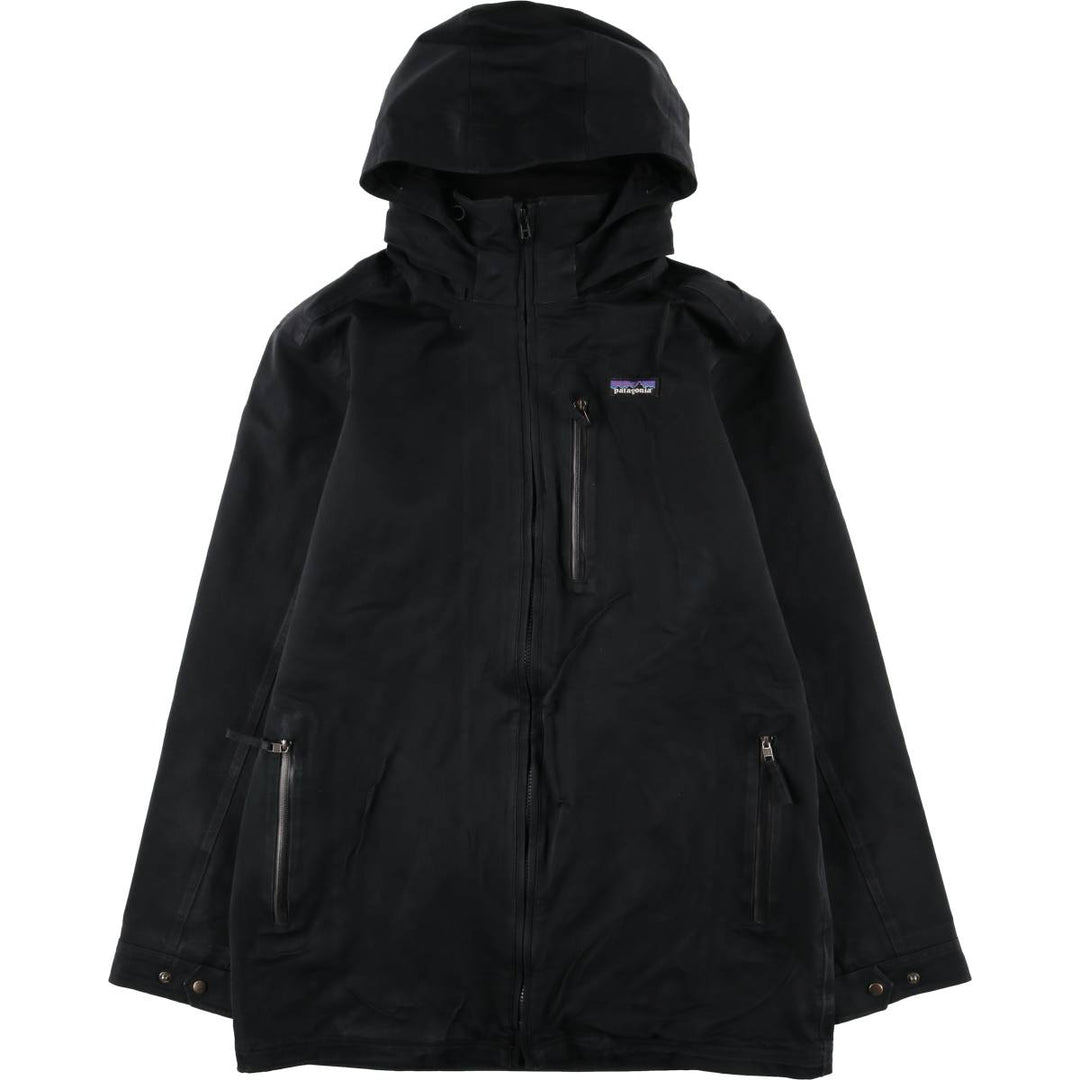 Patagonia Tress Three-in-One Parka 28387FA15 Windbreaker, Men's Medium polyester black type Vintage Second Hand