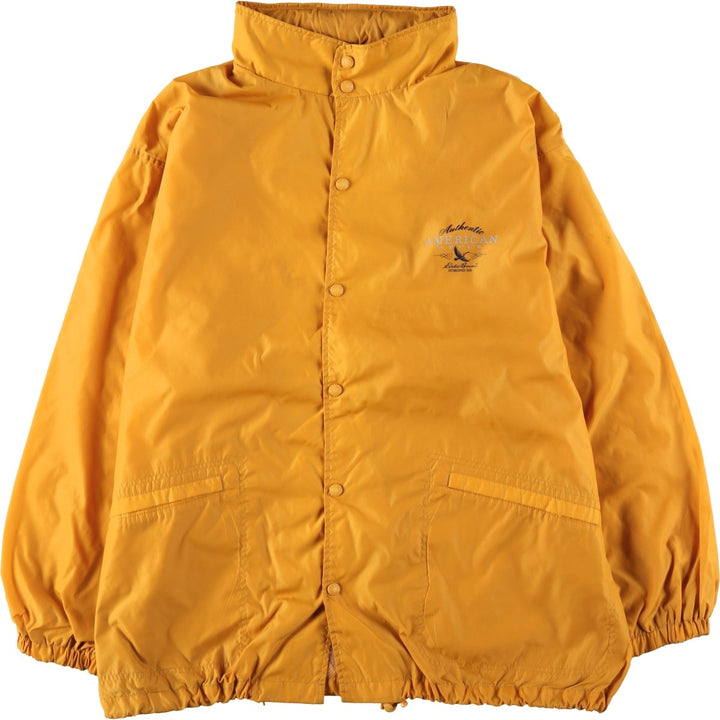 Eddie Bauer Nylon Jacket, Men's XL Nylon yellow type Vintage Second Hand