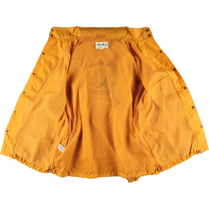 Eddie Bauer Nylon Jacket, Men's XL Nylon yellow type Vintage Second Hand