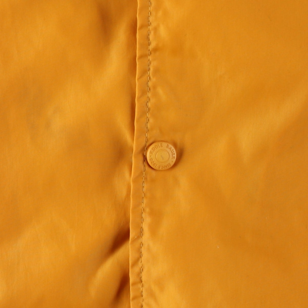 Eddie Bauer Nylon Jacket, Men's XL Nylon yellow type Vintage Second Hand