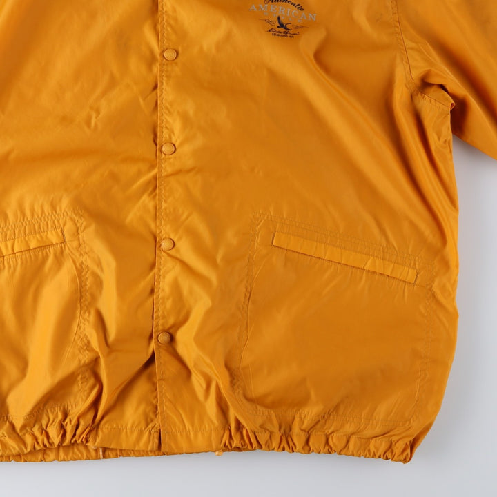 Eddie Bauer Nylon Jacket, Men's XL Nylon yellow type Vintage Second Hand