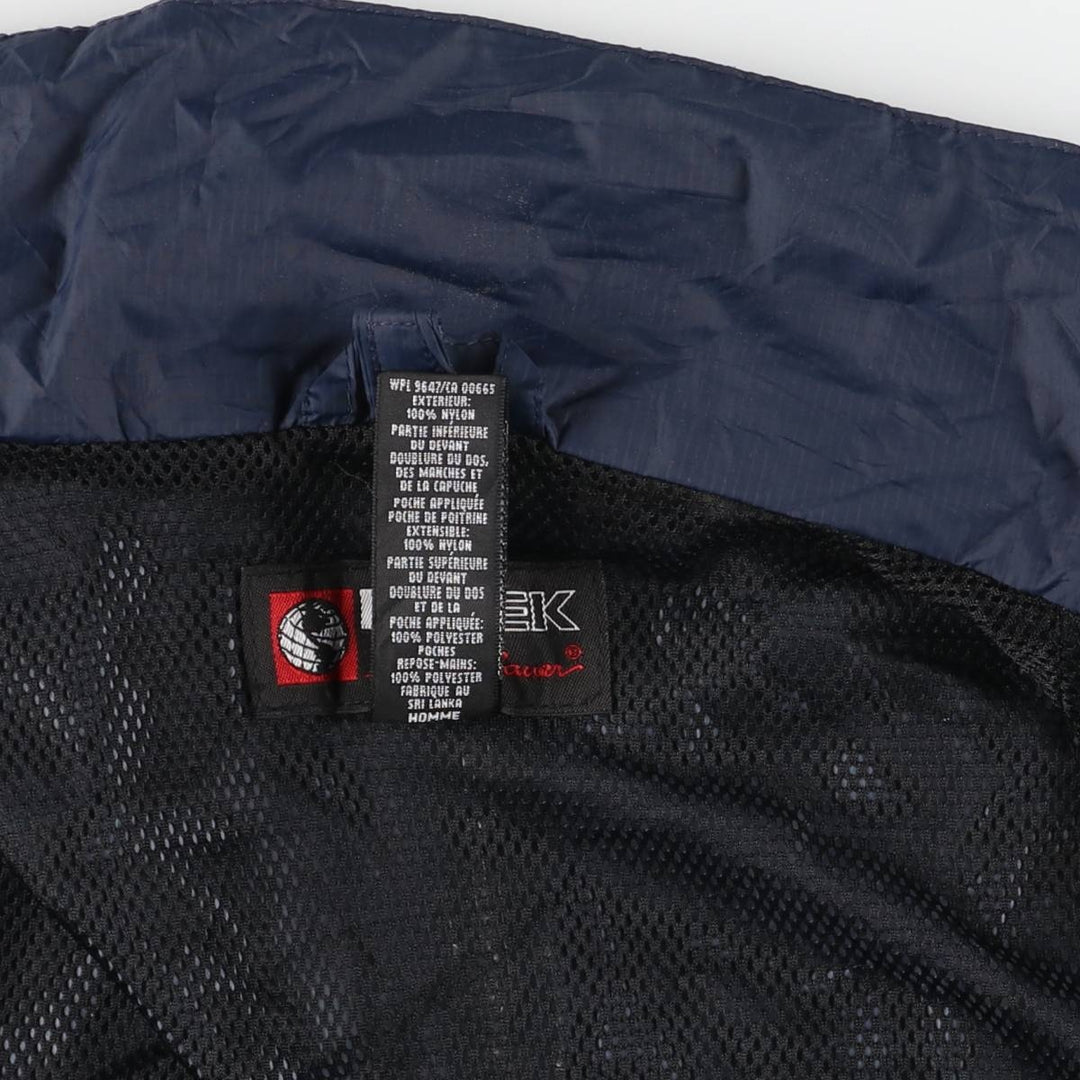 90s-00'S Eddie Bauer EBTEK Ripstop Mountain Jacket, Men's Size L Nylon navy blue type Vintage Second Hand