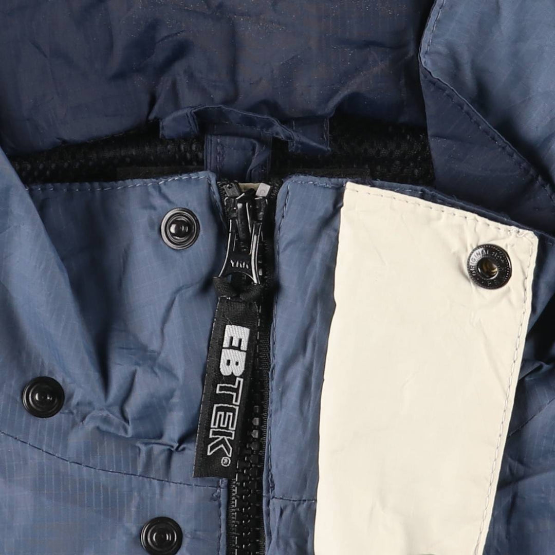 90s-00'S Eddie Bauer EBTEK Ripstop Mountain Jacket, Men's Size L Nylon navy blue type Vintage Second Hand