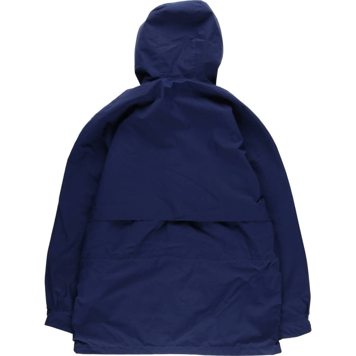 2000'S Eddie Bauer GORE-TEX Mountain Parka Shell Jacket, Men's XL polyester Navy blue Vintage Second Hand