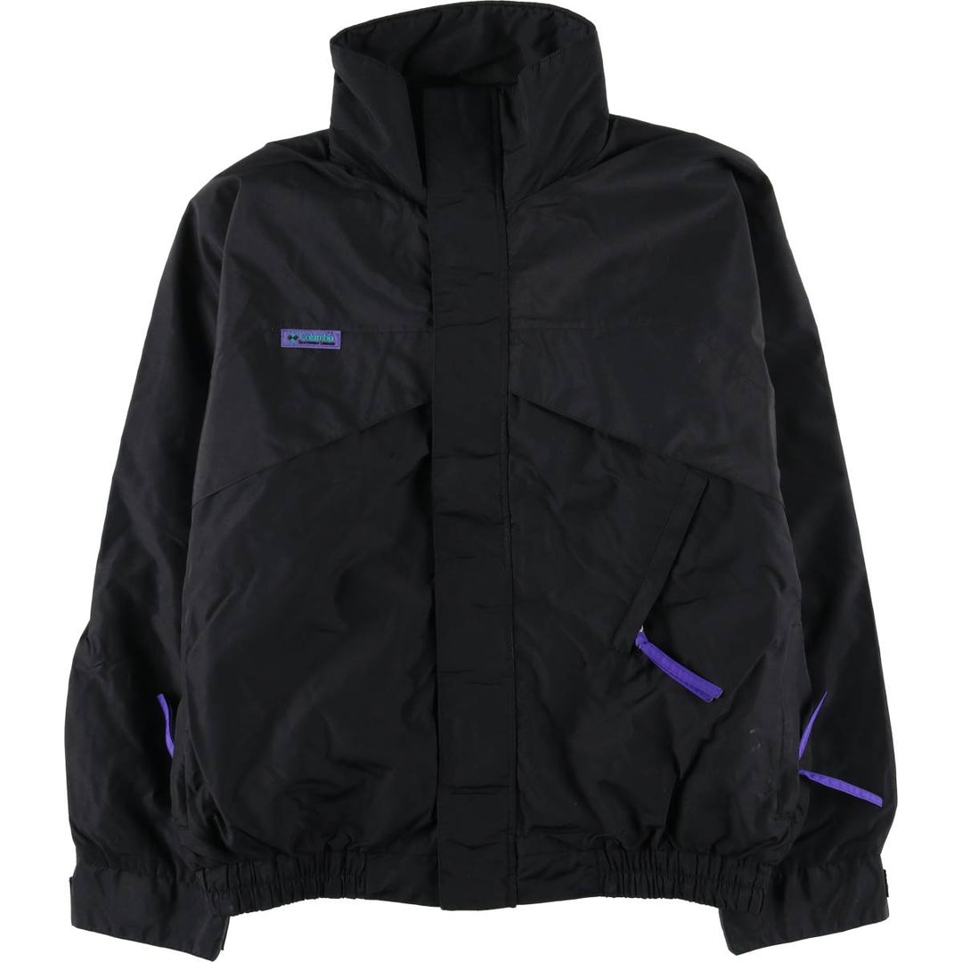 90'S Columbia Whirlibird Mountain Jacket, White Tag, Men's Size L, Vintage Shell Jacket Nylon black type Vintage Second Hand