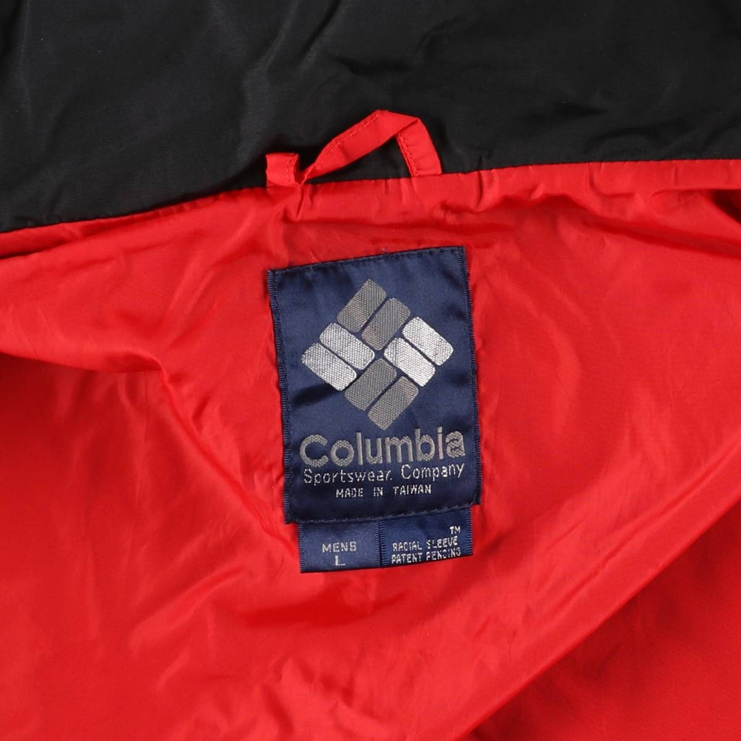 Vintage 1980'S Columbia Whirlibird Mountain Jacket, Navy Blue, Tag, Shell Jacket, Men's Size L Nylon black type Vintage Second Hand