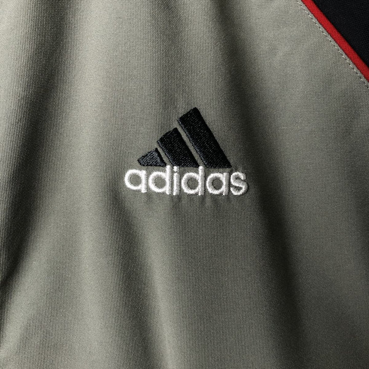 00'S adidas windbreaker, men's size S polyester gray type Vintage Second Hand
