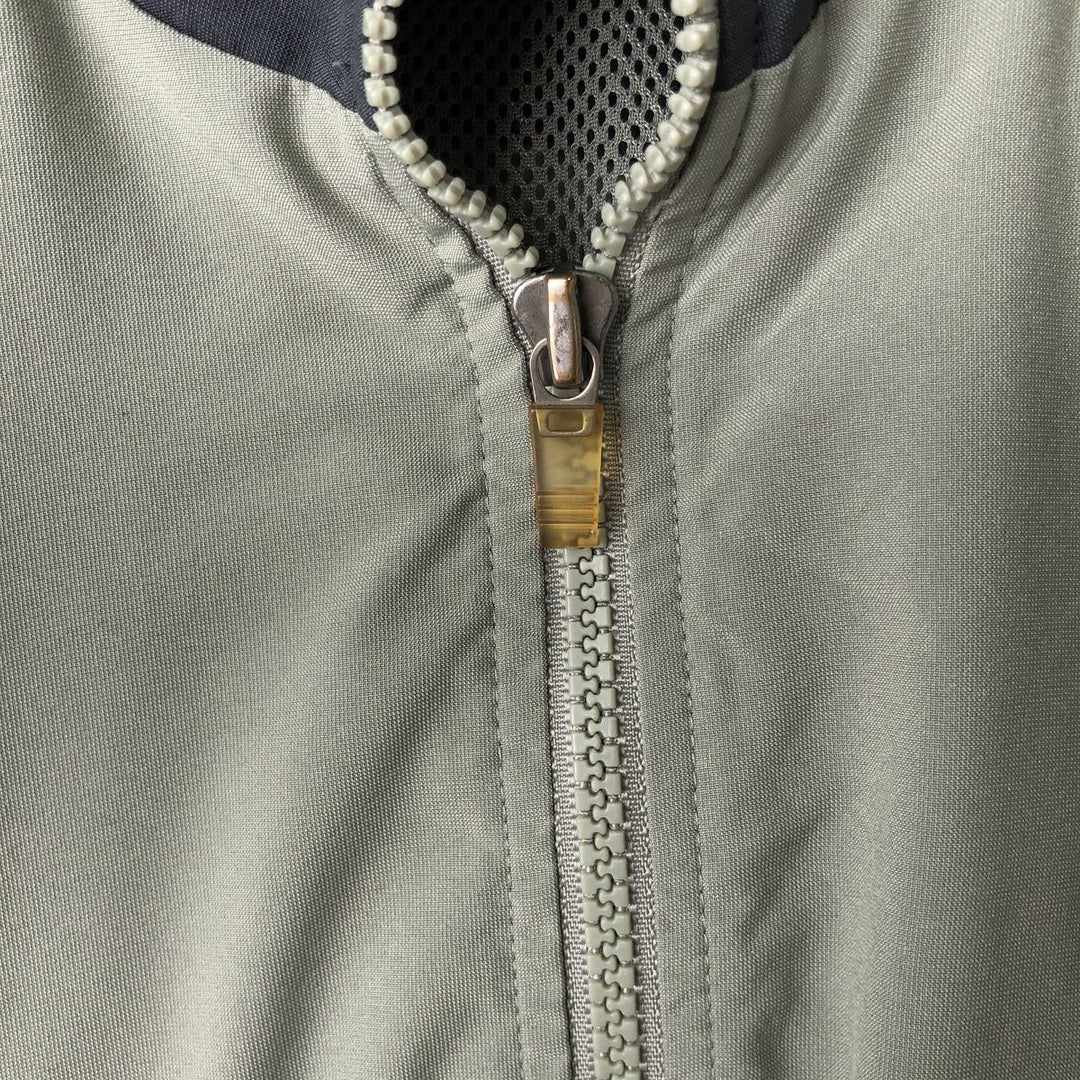 00'S adidas windbreaker, men's size S polyester gray type Vintage Second Hand