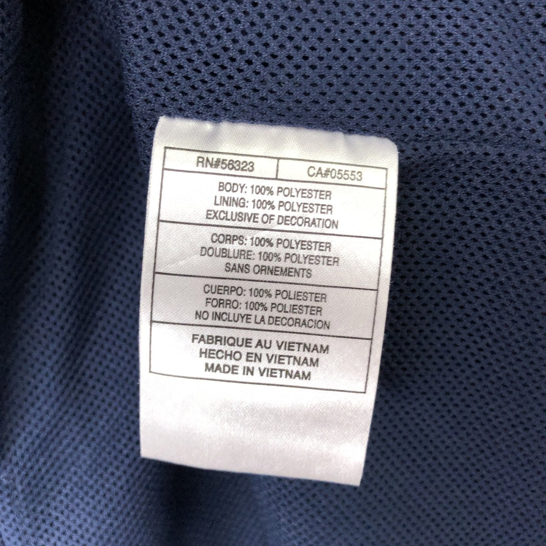 Nike Golf CLIMA-FIT Windbreaker, Men's Size L polyester navy blue type Vintage Second Hand