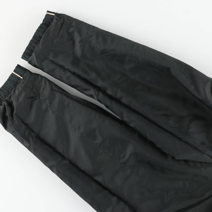 00s~ Reebok Windbreaker Men's L size polyester black type Vintage Second Hand