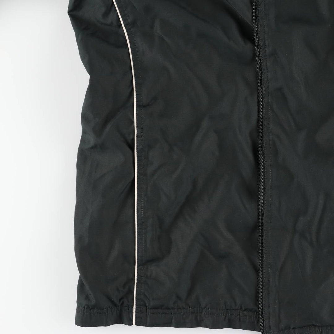 00s~ Reebok Windbreaker Men's L size polyester black type Vintage Second Hand