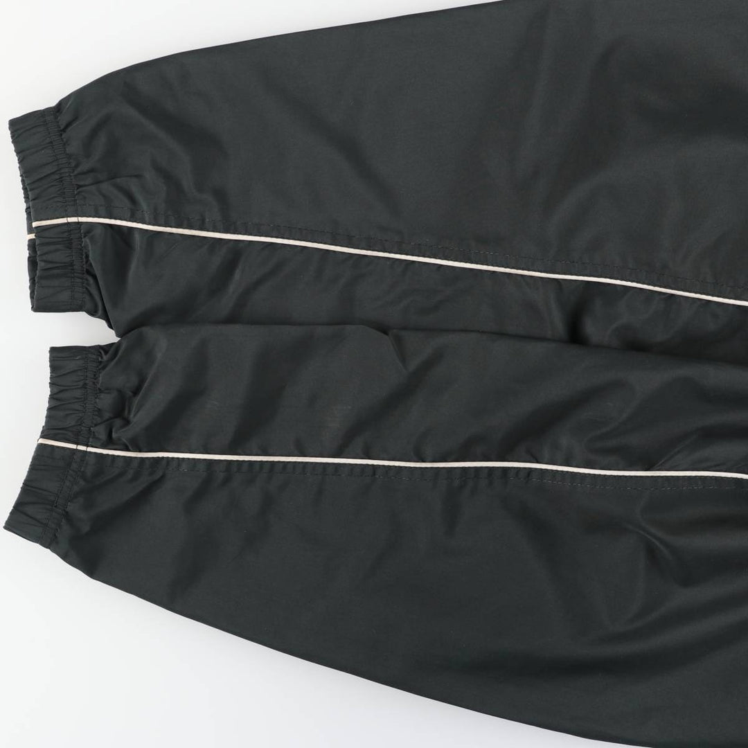 00s~ Reebok Windbreaker Men's L size polyester black type Vintage Second Hand