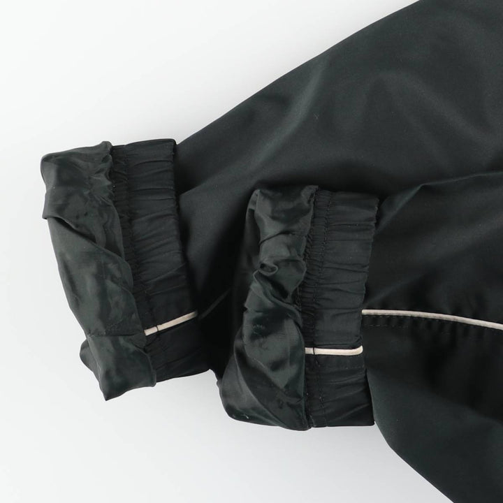 00s~ Reebok Windbreaker Men's L size polyester black type Vintage Second Hand