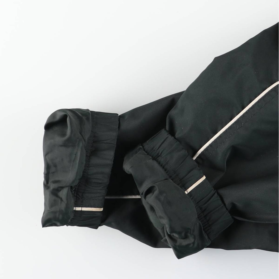 00s~ Reebok Windbreaker Men's L size polyester black type Vintage Second Hand
