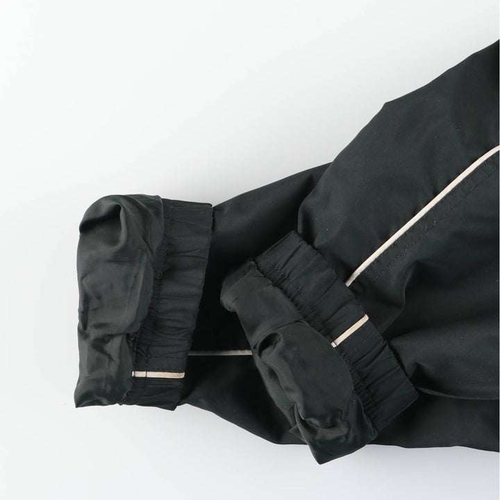 00s~ Reebok Windbreaker Men's L size polyester black type Vintage Second Hand