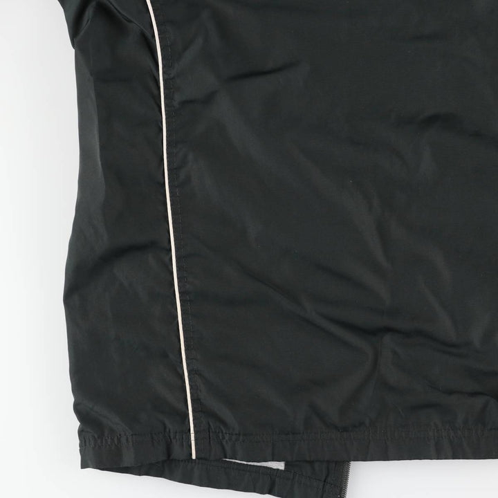 00s~ Reebok Windbreaker Men's L size polyester black type Vintage Second Hand